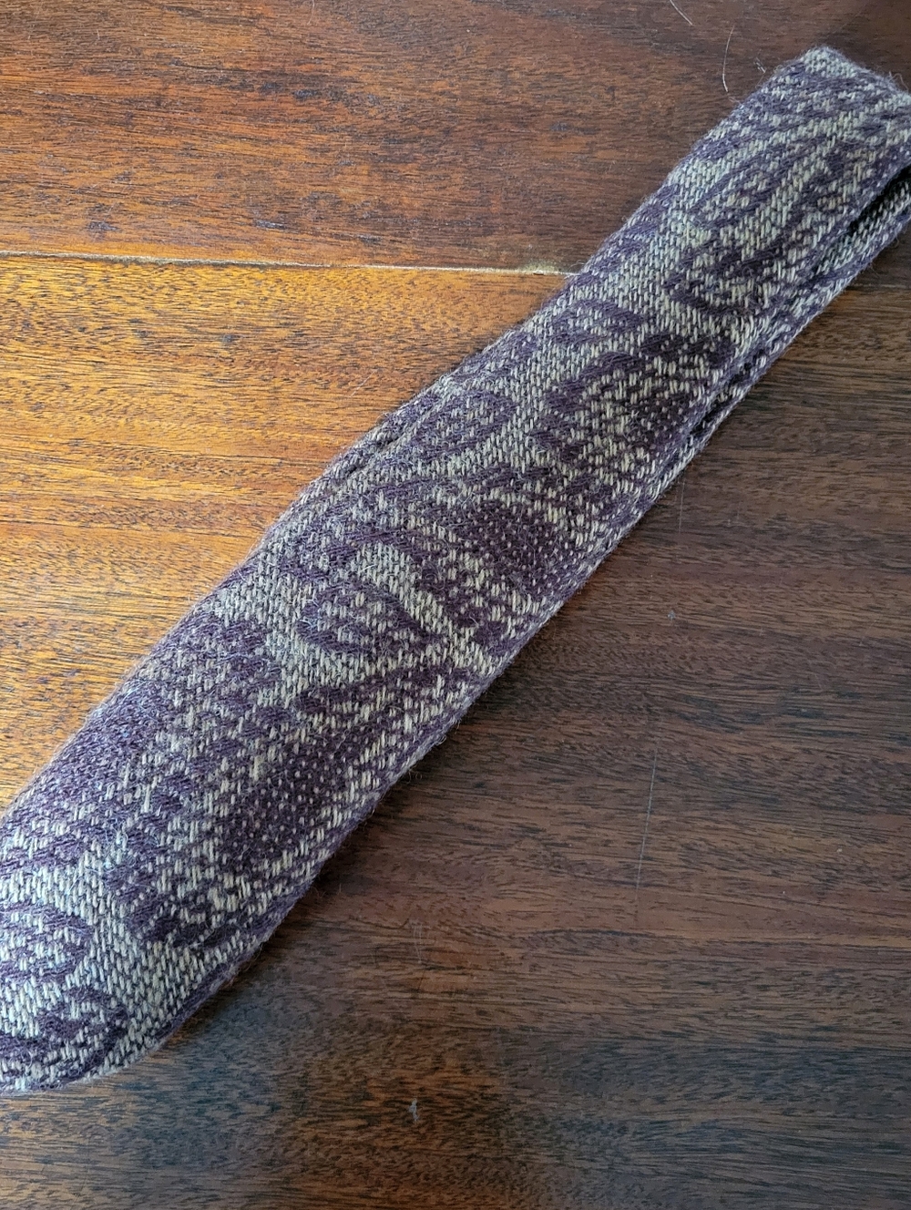 Vintage Superba All Wool Neck Tie Imported From Scotland